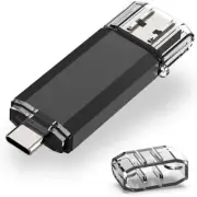 For Android 2 in 1 USB FLASH DRIVE 256GB Type C Flash Drive Drive Memory Stick