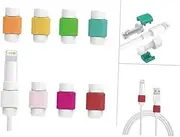 Charging Cable Saver for 5/5s/6/6s Metal Aluminum Protector 2x1x0.8cm Save Time Money 4pcs Random Pack