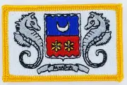 MAYOTTE MAHORAN FLAG PATCHES backpack PATCH BADGE IRON ON NEW EMBROIDERED