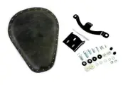 Solid Mount Bates Bobber Solo Seat Kit fits Harley Davidson