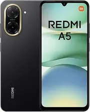 [Xiaomi] Redmi A5 Smartphone – 3GB+64GB, 6.52" HD+ Display, 5000mAh Battery, Android 13 Go Edition, Dual SIM – Black