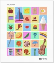 Abc Pictures Needlepoint Kit or Canvas (Kids/Alphabet/Letters)