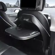 Back seat table for Tesla Model Y Car Seat Tray Table Desk black foldable 1 pack