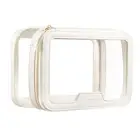 Rownyeon Clear Makeup Case Toiletry Bag Multipurpose Travel Makeup Train Case...