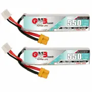 Gaoneng GNB 7.4V 550mAh 90C 2S XT30 Plug Lipo Battery for Happymodel Crux3 TinyGo Beta75 Pro Whoop RC FPV Racing Drone