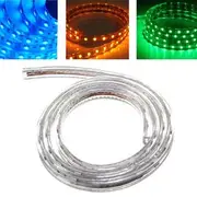 1M 5050 Waterproof IP67 Flexible Led Strip Light For XMAS Home Decor 110V 29 BLUE