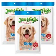JerHigh Strip Real Chicken Meat Dog Puppy Treat Chew Healthy Bone Protein 60g/PC