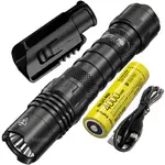 NITECORE P10I USB-C 可充電 LED 手電筒 1800 流明發光 SST-40-W 包括 1 X 21