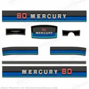 Fits Mercury 1980 80hp Outboard Decals