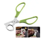 Stainless Steel Pigeon Quail Egg Scissor Cutter Opener Kitchen Tool Clipper Tool