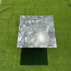 Square Agate Coffee Table, Side Sofa Lamp Table, Indoor Furniture Agate Table