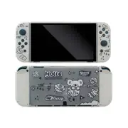 Nevenka Protective TPU Case for Switch Split Soft Shell Case for Switch OLED Shock-B04