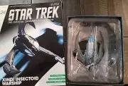Eaglemoss Star Trek Starships #24 Xindi Insectoid Warship w/Magazine