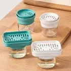 with Sponge Holder Dish Soap Dispenser Press Type Soap Dispenser Household