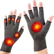 Arthritis Gloves,compression Arthritis Gloves For Pain Relief Rheumatoid Osteoarthritis And Carpal Tunnel Fingerless Gloves L