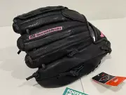 YOUTH NIKE IMARA J DIAMOND READY TEE-BALL 10" FIELDING GLOVE BLACK PINK FIRE NEW