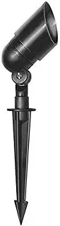 HPM 12V 10W Halogen Mini Garden Spotlight Black