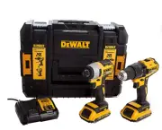 New Dewalt 18V XR Brushless 2 Pieces Kit 2AH