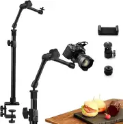 Camera Desk Mount Stand 11 Inch Magic Arm with 1/4 Screw Thread 15.5 25.5
