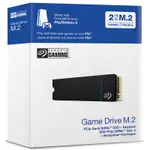 PS5 希捷 SEAGATE GAME DRIVE M2 2280 SSD 固態硬碟 含散熱片 2T 2TB 台中