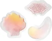 3pcs Packs beauty gel Cooling cold eye mask dark eye pads ask lip pads face wrinkles gels spa eye woman care pvc Eye patch
