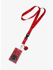 Star Wars Darth Maul Lanyard By Loungefly - New, With Cardholder & Charm