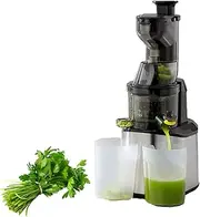 Portable Pomace Separation Juicer, Cold Press Juicer Machine with 86mm Feed Chute, Centrifugal Juicer Machine, Fruit and Vegetable Juice Extractor, High Juice Yield