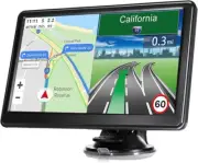2024 Newest Car GPS Navigator 7-inch Touch Screen Real Voice prompts Turn Direct