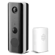 1080p Fast BLE Link Two Way Audio Support Leave Message Motion Detection Wired 5000mAh Battery Powered Video Doorbell