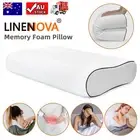 Memory Foam Pillow High Low Side Sleeping Ergonomic Design Rebound Health Care