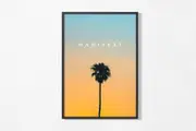 [Namly Design] Poster - Manifest Palm Tree