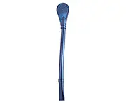 Stainless Steel Straw Spoon Coffee Stirring Tea Filter Infuser Bar Accessories-Blue