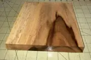 Rare Hawaiian Leopard Tree/Brazilian Ironwood 7+" x 7 1/3" x 1" (#888) Arboretum