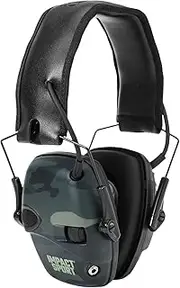 [Howard Leight] by Honeywell Impact Sport Sound Amplification Electronic Shooting Earmuff, MultiCam Black (R-02527)
