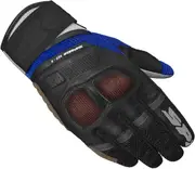 Spidi Neo-R Ladies Motorcycle Gloves, black-blue, Size XL for Women Black Blue