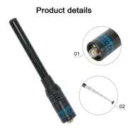 Black Antenna For Baofeng UV-5R UV-B5 82 144/430MHz 2.15db/3.0db 10 W New 2018