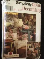 Simplicity Sewing Pattern 8044 Assorted Pillows In 12 Styles Home Decorating