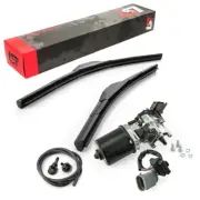 Windshield Wiper Front Wiper Set Wiper Motor Wiper Blade for Renault Clio 2 II (for: Renault)
