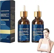 Liquid Solution Anti Aging Serum, Olavita Liquid Solution Anti Aging Serum, Bottle Face Serums In A Bottle, Smoothes Wrinkles And Fine Lines (2pc)