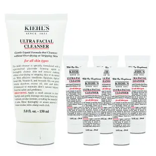 KIEHLS 契爾氏 冰河保濕潔面乳 150ml+冰河保濕潔面乳 30ml*5