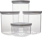 Pyrex Rectangle Canister 4 Pieces Set