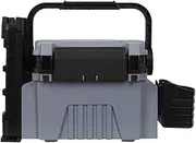 TQEBWUS Large Tackle Boxes for Fishing - Fishing Tool Large Portable Storage Box - Tacklebox Container Multifunctional Organization Station for Beginners Enthusiasts