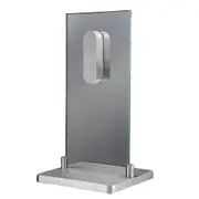 The Custom Chef Icon Magnetic Knife Block Stainless Steel