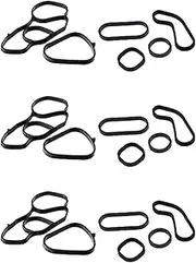 Binxind 18X Gasket Seal with Filter Housing Gasket Set Fit for Mini 07-16 11427557009 11427557010