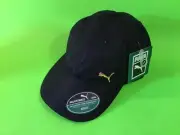 PUMA Adult Snapback Hat OSFA Adjustable ONE SIZE Black w/Gold