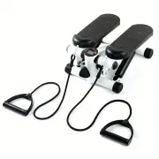 NNETM Compact Hydraulic Fitness Stair Stepper with Resistance Bands