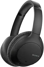 [Sony] Noise Cancelling Headphones WHCH710N: Wireless Bluetooth Over the Ear Headset with Mic for phone-call and Alexa voice control, Black (International Version)