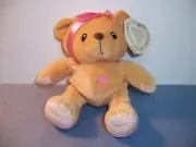 Cherished Teddies Ava - Plush Bear Beanbag #597317 - Vtg Enesco 1998 - NEW/TAG