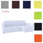 Custom Made Cover Fits IKEA Manstad Corner Sofa Bed, Sofa Bed with Chaise Cover
