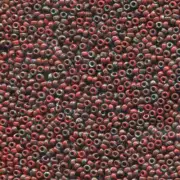 Picasso Red Garnet Miyuki Seed Beads 11/0 (11-94513-TB)